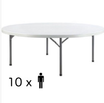 MESA REDONDA Ø180cm