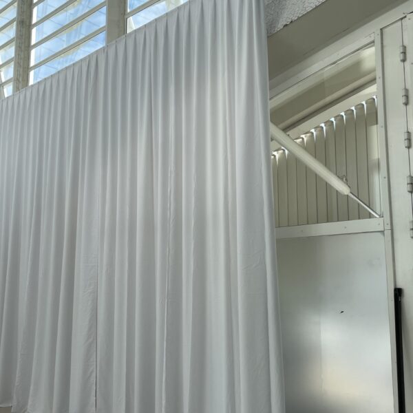 PIPE&DRAPE BLANCO 5m ALTO