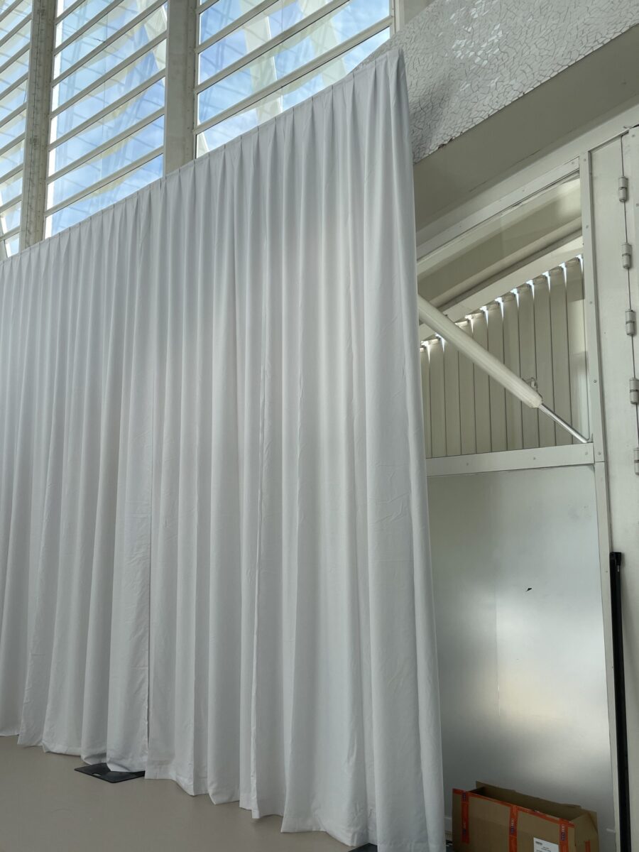 PIPE&DRAPE BLANCO 5m ALTO