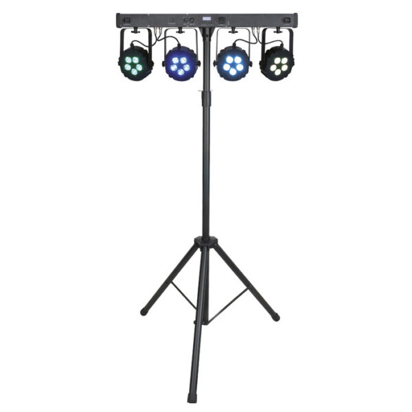SET 4 FOCOS RGBW