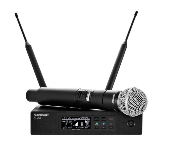 SISTEMA SHURE QLXD4 H51 con micro de mano