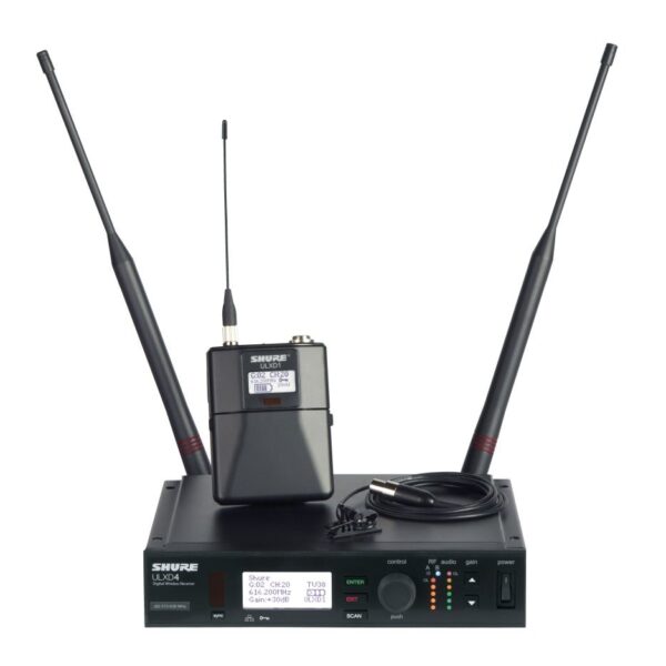 SISTEMA SHURE ULX con micro de mano (662-698 MHZ)