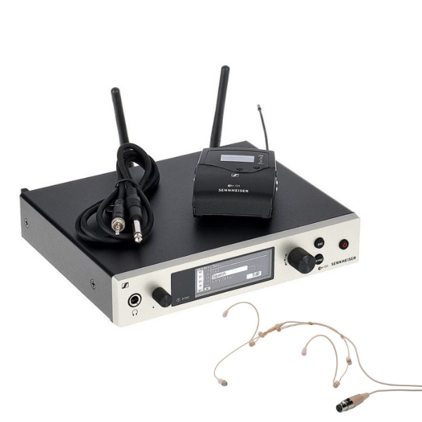 Sistema Sennheiser 300-500 G4 AW+ con micro de diadema
