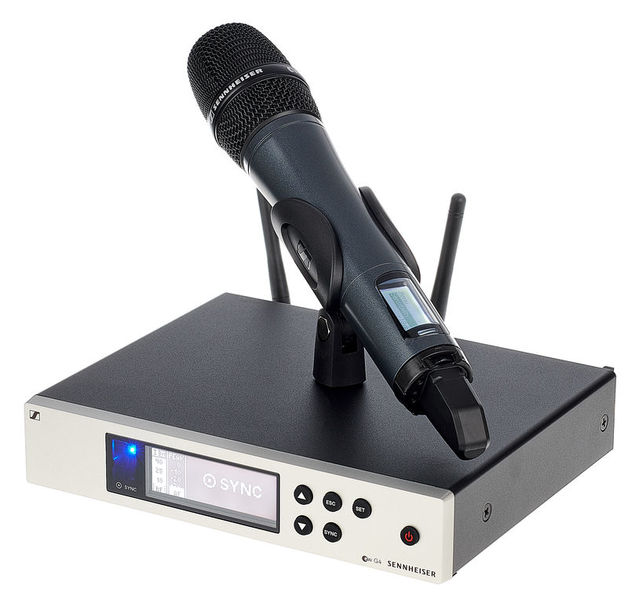 Sistema Sennheiser 300-500 G4 AW+ con micro de mano