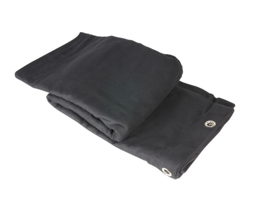 TELON NEGRO MOLTON 6x3m