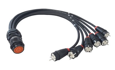 Pulpo SSX19 HEMBRA a 6x SCHUKO MACHO 1m