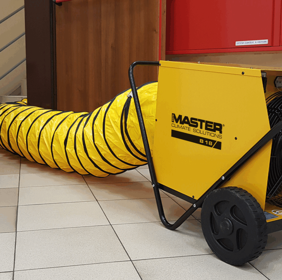 Cañón Calor MASTER B18 con Manguera