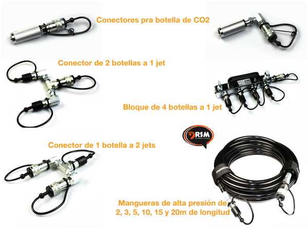 accesorios jets co2 rsm